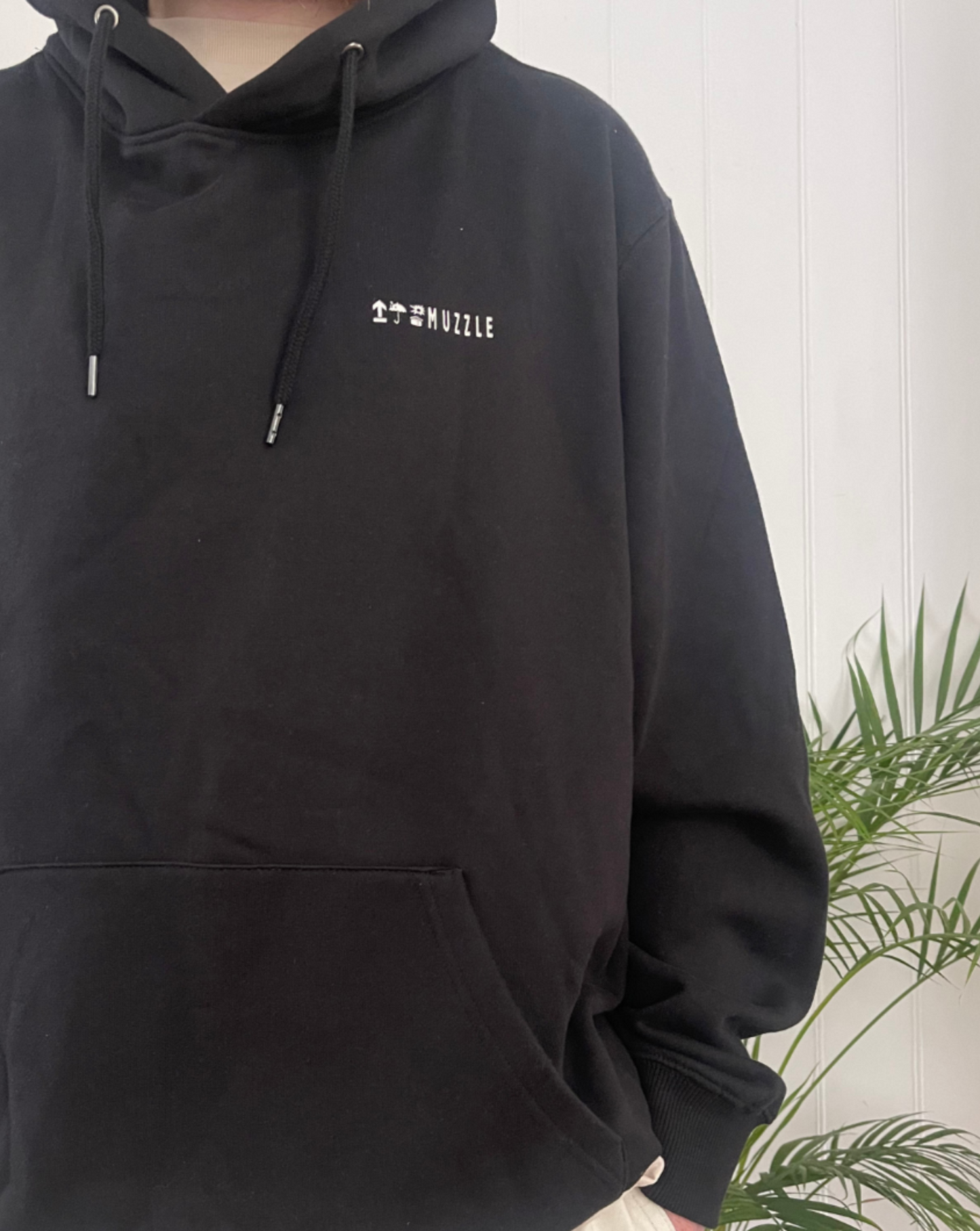 Muzzle This Way Up Hoody Black